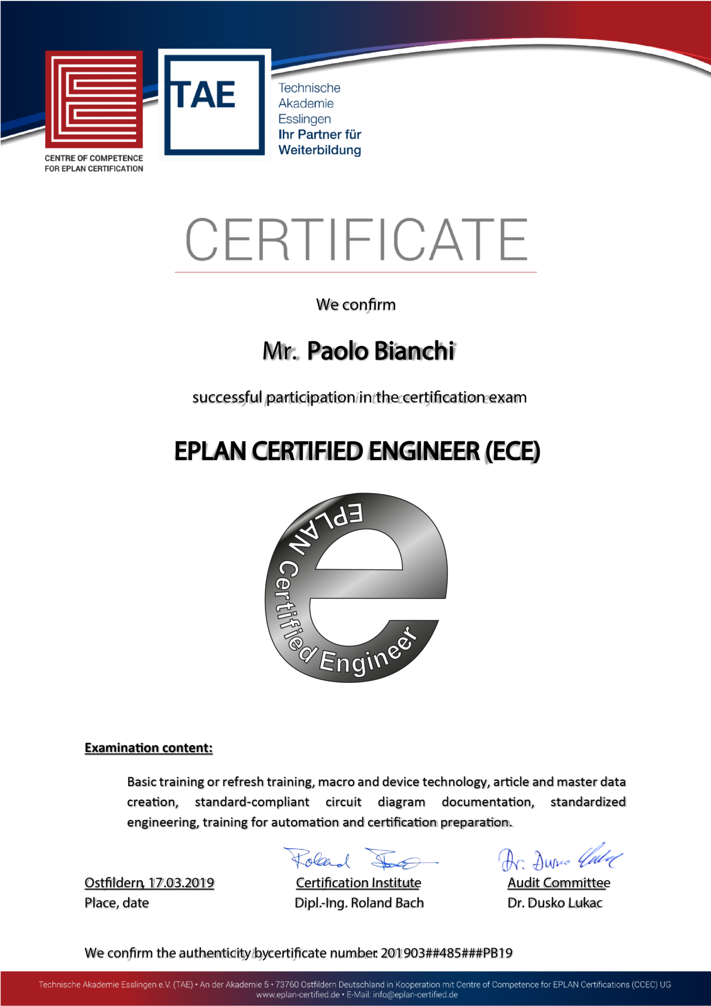 2019_03_IT_ZERTIFIKAT_ECE_Paolo_Bianchi